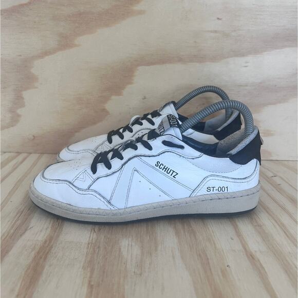 Schutz - ST-001 Flat - Sneakers - White - Women's - 7B - S21853 - Picture 3 of 9